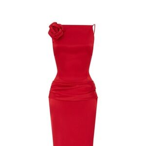 RASARIO GOWN RED